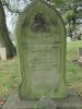Septimus Nimmo & Jane Peacock Headstone