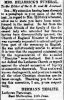Maria Dorothea Hillbrick (Wagner) - Lutheran Church's response to article of June 6th. - 1888