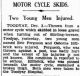 Osborne Hillbrick - Motor Cycle Skids